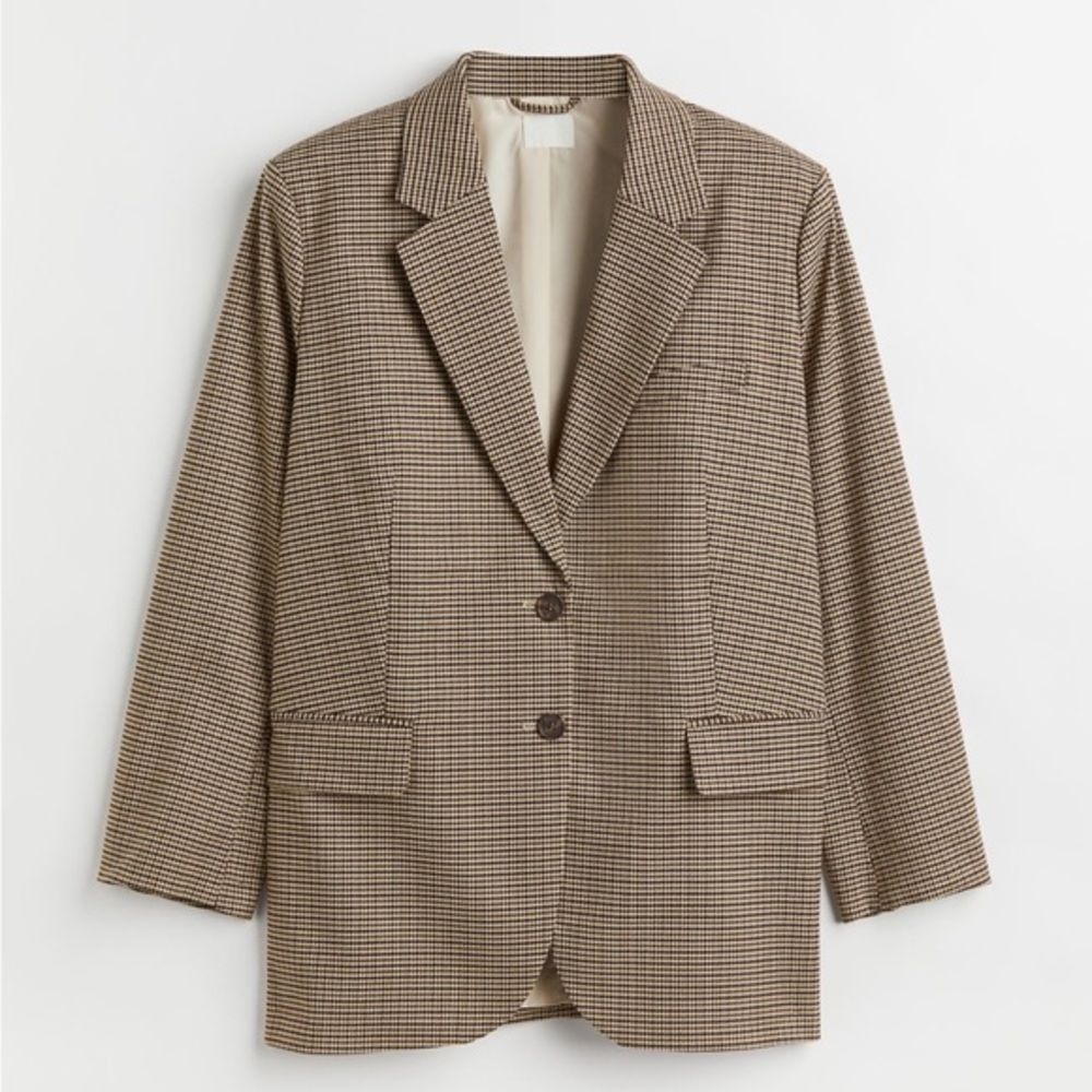 H&M oversized single breasted‎ blazer